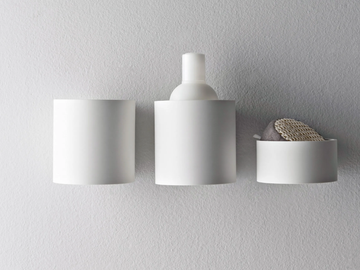 40MM - Set of toothbrush holder and soap dish by Rubinetterie Treemme - view 2